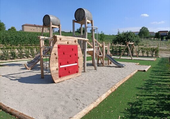 2022 Azienda Vitivinicola Mura Mura - customized play area  - Holzhof